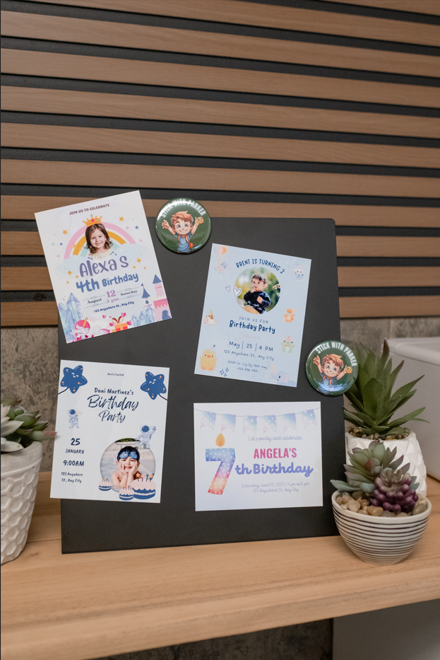 Save the Date Magnet Invites